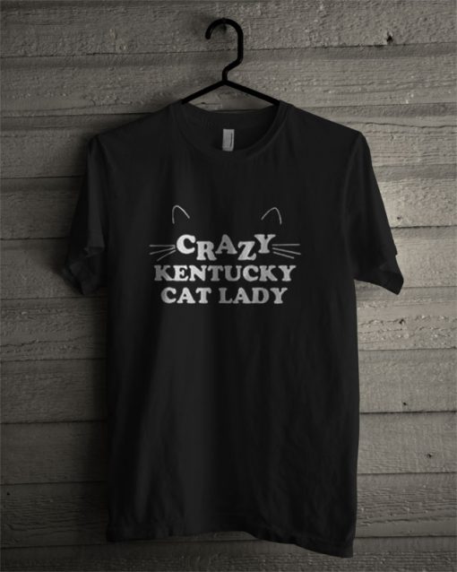 Crazy Kentucky Cat Lady T Shirt