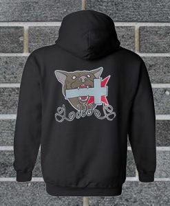 Cross Bite By The Dog Back Hoodie
