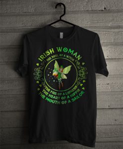 Irish Woman The Soul Of A Witch T Shirt