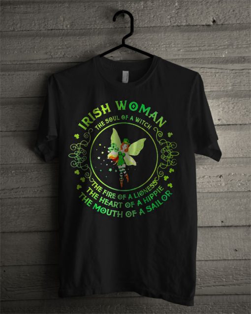 Irish Woman The Soul Of A Witch T Shirt