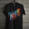 Iron Man VS Captain America T Shirt