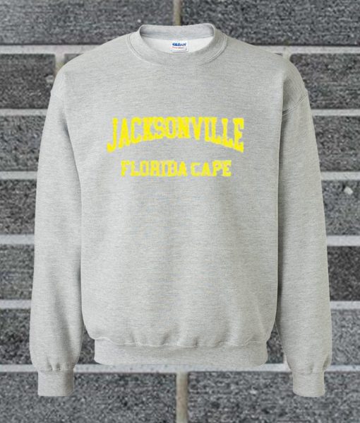 Jacksonville Florida Cape Sweatshirt