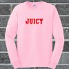 Juicy Other Light Pink Unisex Sweatshirt