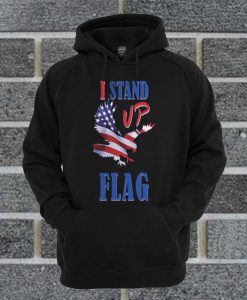 Keeling I Stand Up For The Flag Hoodie