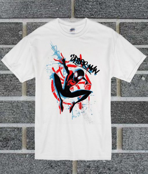 Marvel Spider-Man Spider Verse Graffiti T Shirt