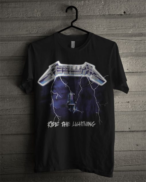 Metallica Ride The Lightning Tour T Shirt