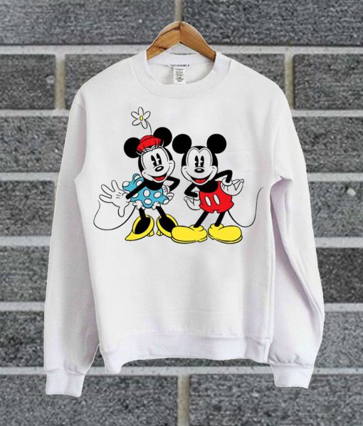 Mickey & Minnie By Happy Swaetshirt