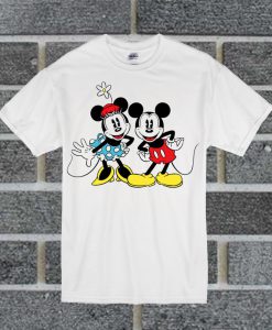 Mickey & Minnie By Happy T Shirt