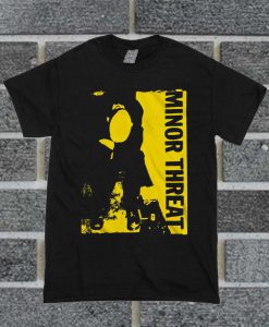 Minor Threat Band Yellow T Shirt