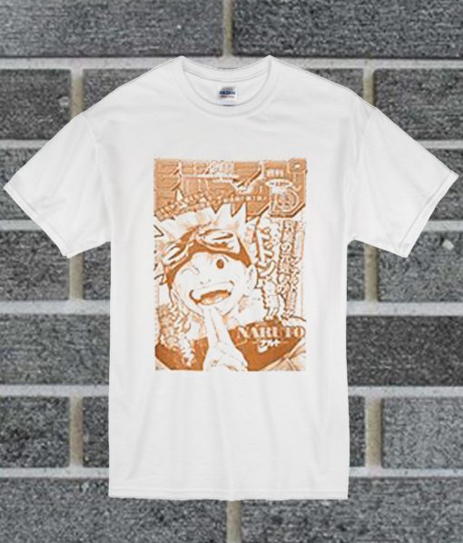 Naruto White T Shirt