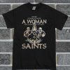 Never Underestimate A Woman Who Understands Football T Shirt