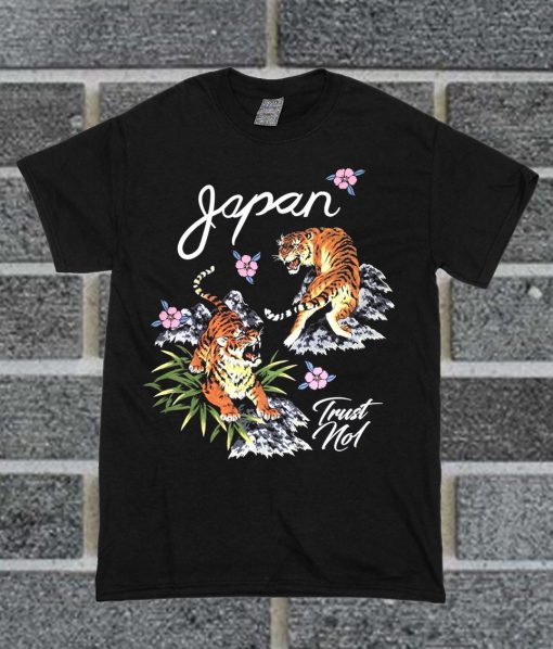 New Japanese Tiger T Shirt