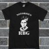 Notorious RBG Black T Shirt