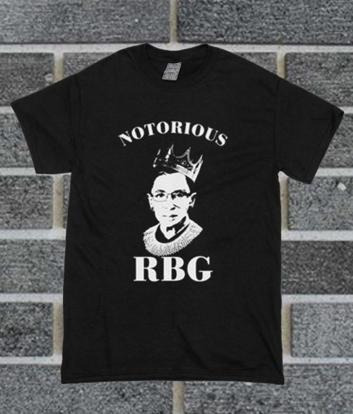 Notorious RBG Black T Shirt