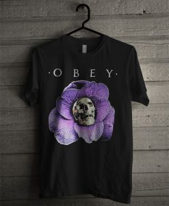 Obey Awakening Black T Shirt