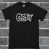 Obey Font T Shirt