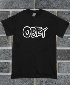 Obey Font T Shirt