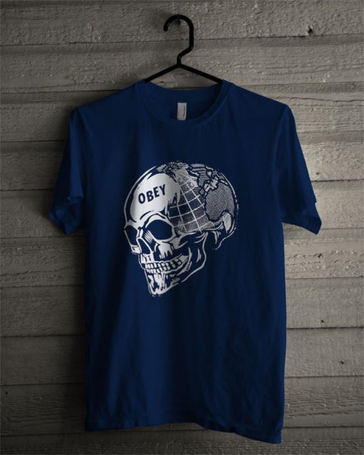 Obey Head Skull T Shirt