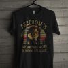 Official Janis Joplin Freedom’s Just Another Word For Nothing Left To Lose T Shirt
