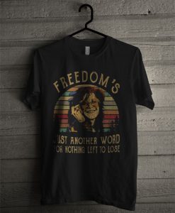 Official Janis Joplin Freedom’s Just Another Word For Nothing Left To Lose T Shirt