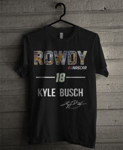 Official Rowdy Nascar 18 Kyle Busch T Shirt