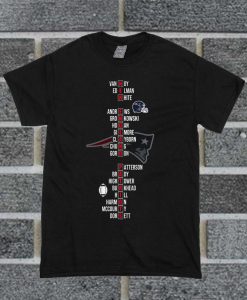 Patriots Team Names champions AFC T Shirt