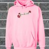 Power Of Rose Embroidered Hoodie