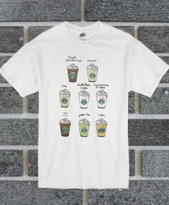 STARBUCKS Coffee Frappuccino T Shirt