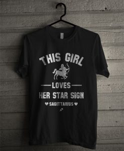 Sagittarius Women's Zodiac Star Sign T Shirt