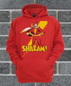 Shazam Character Mens Hoodie