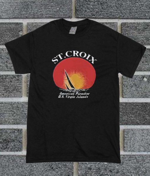 St Croix American Paradise T Shirt