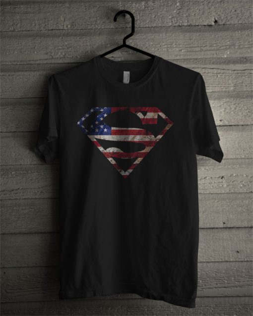 Superman Super Patriots Tranding T Shirt