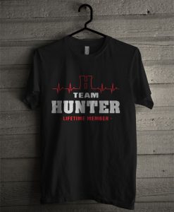 Team Hunter Lifetime Member T Shirt
