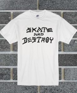 Thrasher Skate And Destroy T Shirt