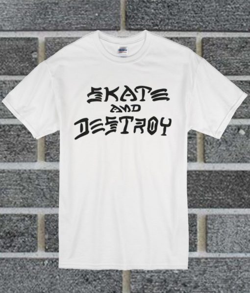 Thrasher Skate And Destroy T Shirt
