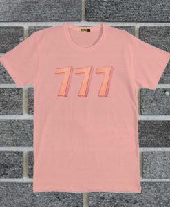 Triple 7 Pink T Shirt