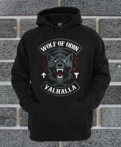 Wolf Of Odin Valhalla Hoodie