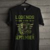 Zelda Legends Are Born In September T Shirt
