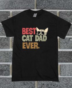 Best Cat Dad T Shirt