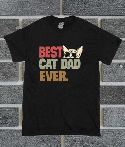 Best Cat Dad T Shirt