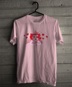 Cowgirl Lolly Dolly The Devil Cherub Light Pink T Shirt