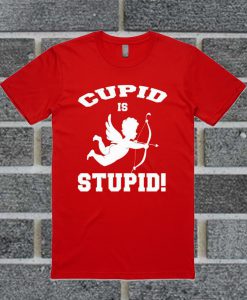 Cupit Is Stuoid Funny Valentine’s Day T Shirt
