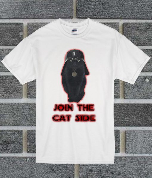 Darth Vader Cat Join The Cat Side T Shirt