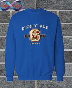 Disneyland Grumpy 1937 Printed Sweatshirt