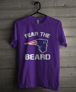 Fear the Beard New England Patriots Classic T Shirt
