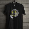 Full Moon Graffiti Smiley T Shirt