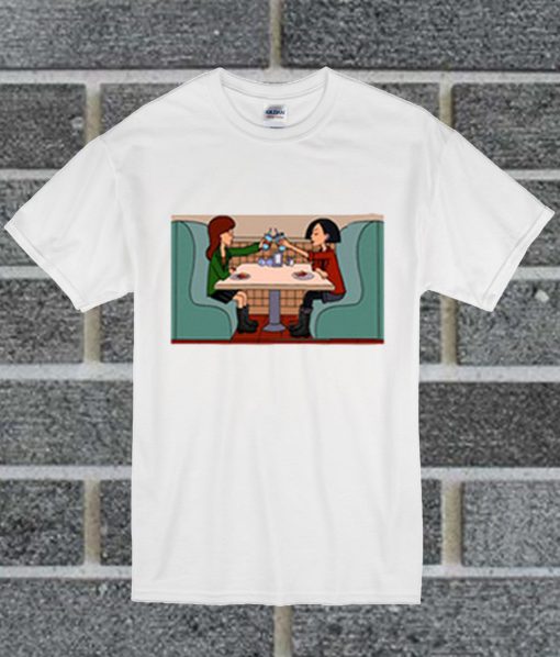 Good Friend Daria And Jane Toast Drink T Shirt