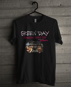 Green Day Revolution Radio Tour T Shirt