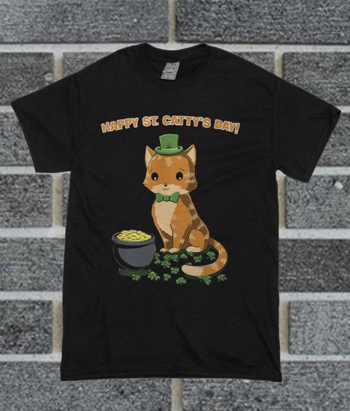 Happy St Catty's Day T Shirt