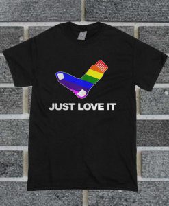 LGBT Sock Just Love It T Shirt